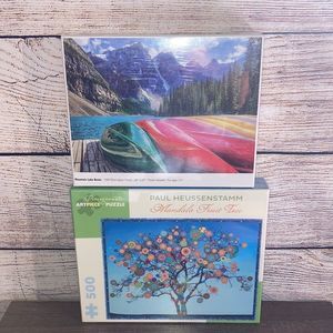 Bundle of 2 Factory Sealed Puzzles